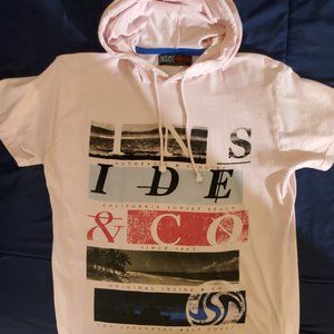 INSIDE & CO. SHORT SLEEVE W/ HOODIE